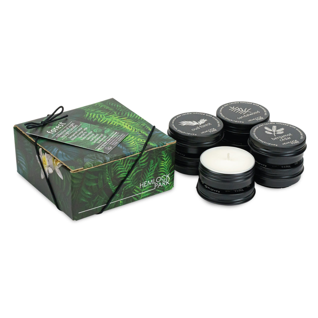 Forest Collection | Travel Size Tea Lights | Set of 8