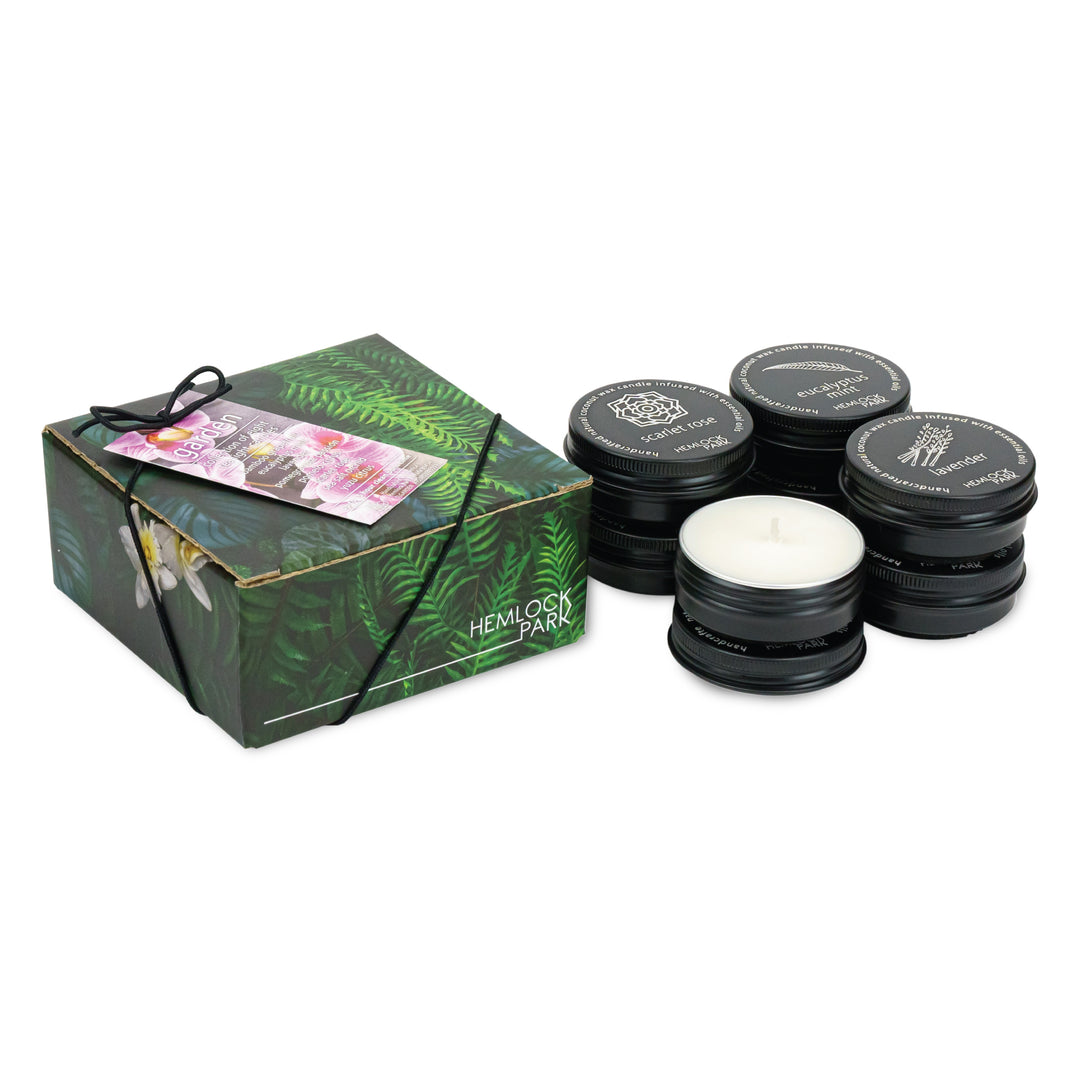 Garden Collection | Travel Size Tea Lights | Set of 8