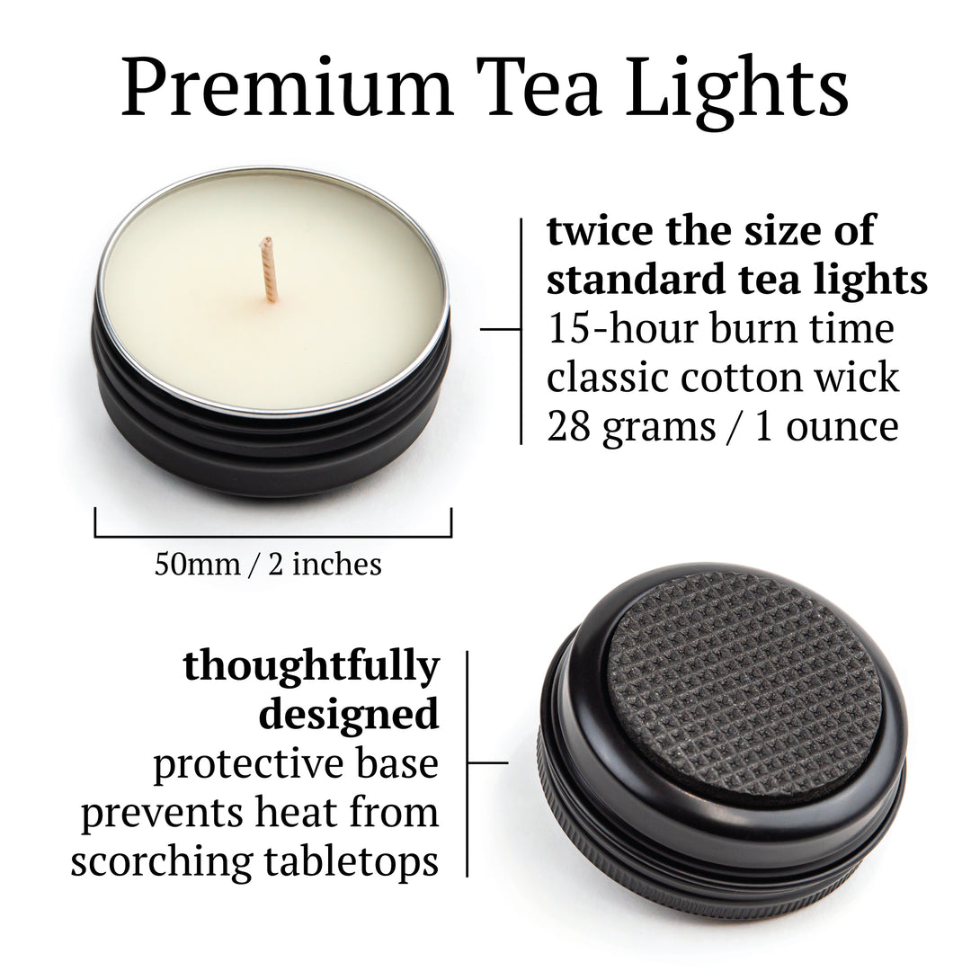 Garden Collection | Travel Size Tea Lights | Set of 8