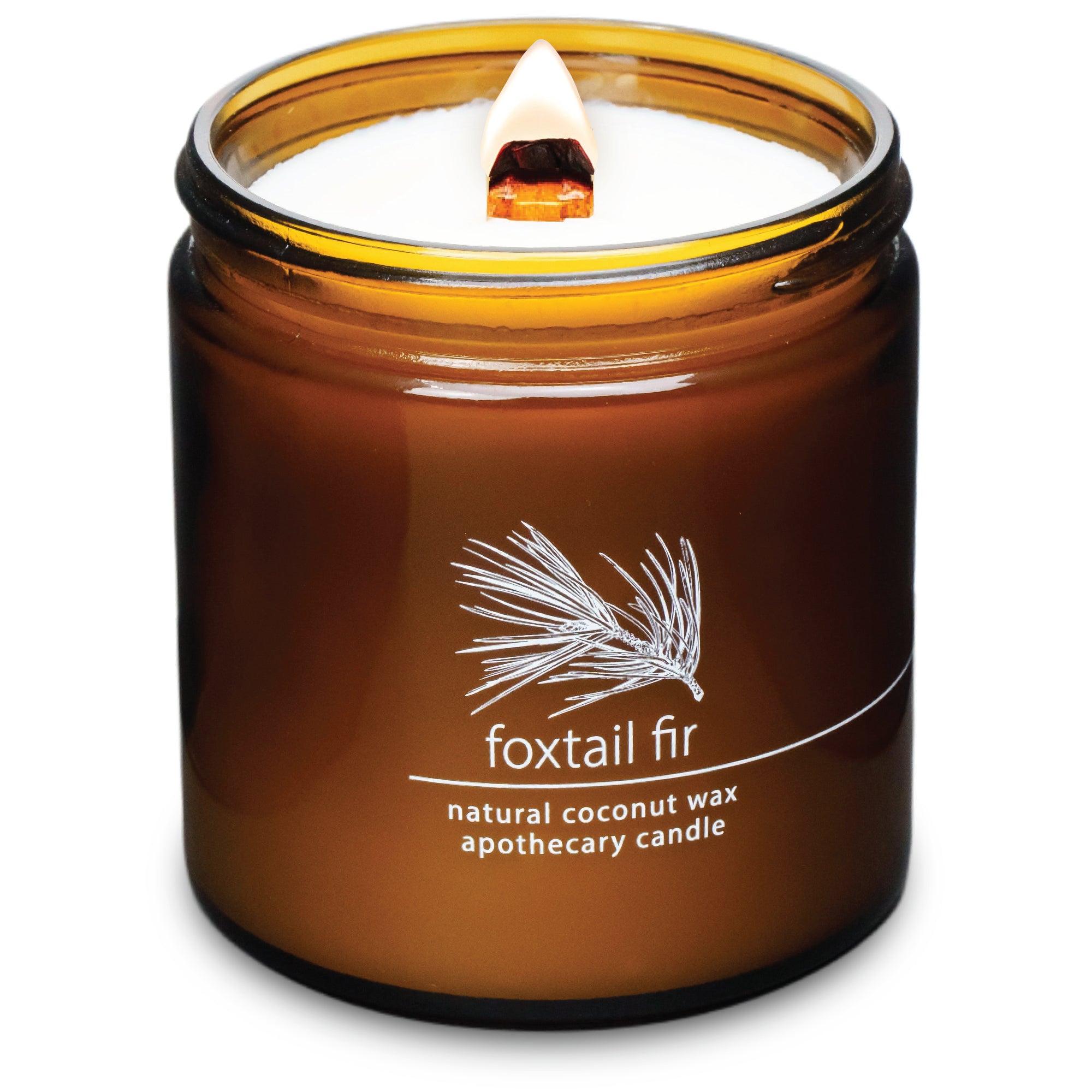 Foxtail Fir Wood Wick Candle | Fresh Forest Scent | Plant-Based