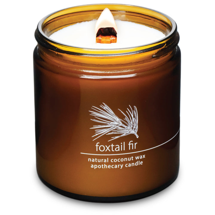 Foxtail Fir | Wood Wick Candle with Natural Coconut Wax