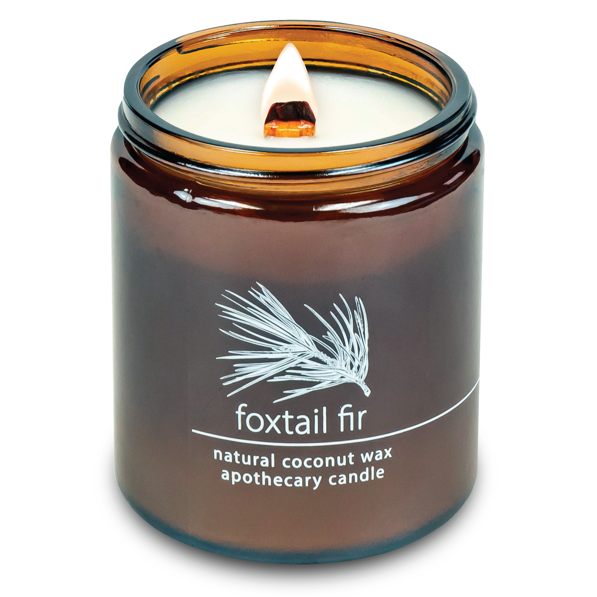 Foxtail Fir Wood Wick Candle | Fresh Forest Scent | Plant-Based