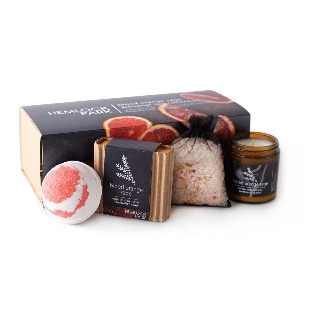 Blood Orange Sage | Artisanal Spa Collection Gift Set