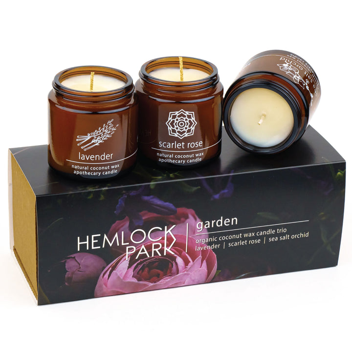 Garden Apothecary Candle Trio
