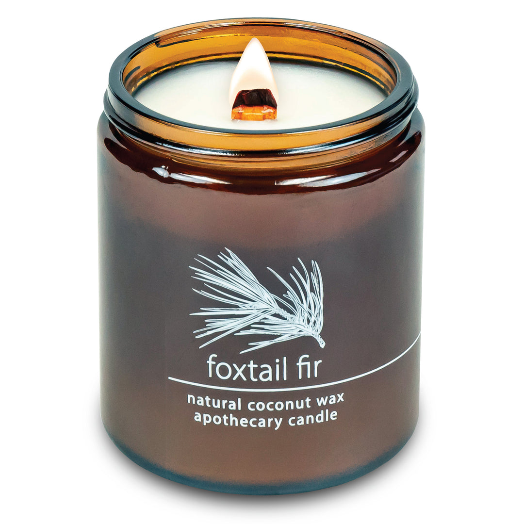 Foxtail Fir | Wood Wick Candle with Natural Coconut Wax