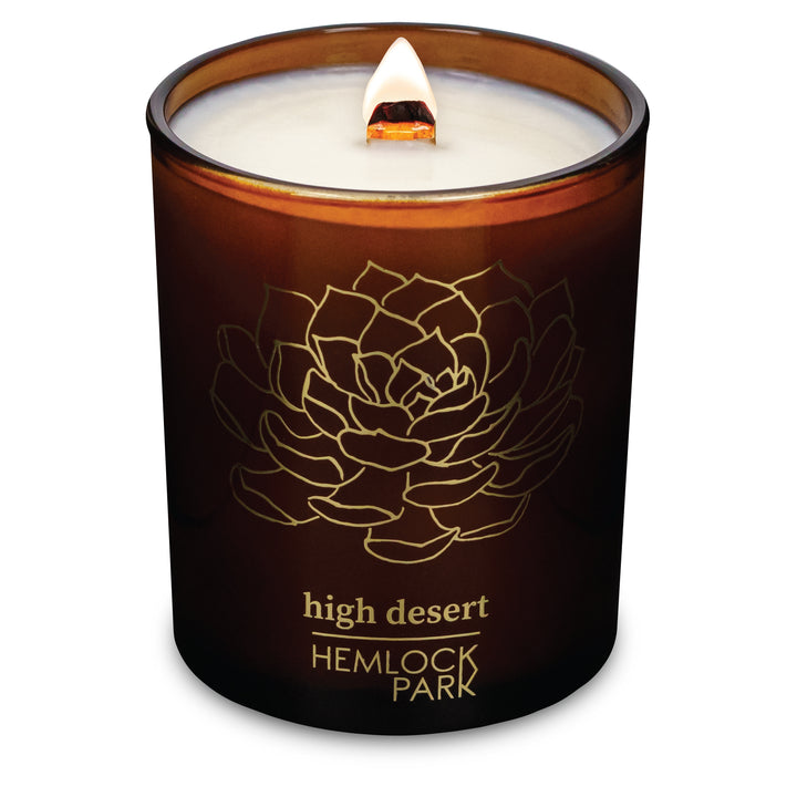 High Desert | Amber & Gold Wood Wick Candle