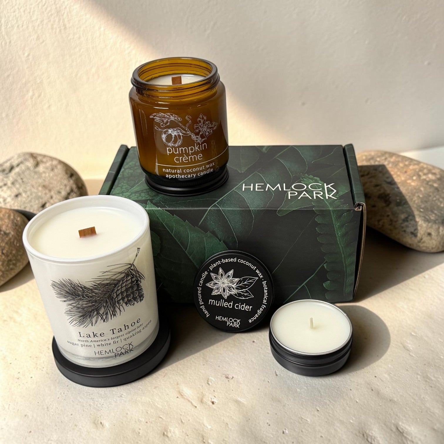 Apothecary Candle Gift Set | Fall Favorites