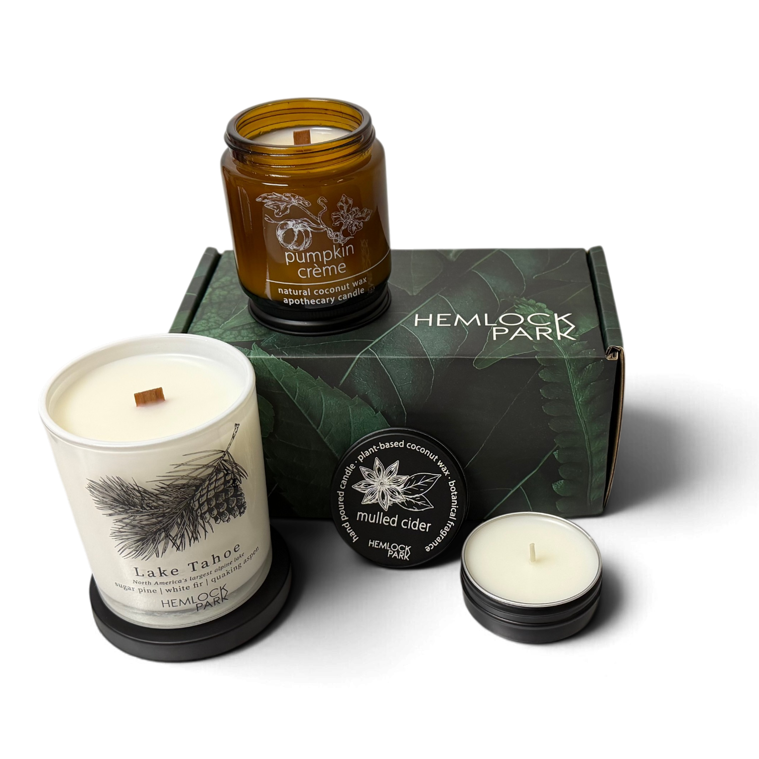Apothecary Candle Gift Set | Fall Favorites