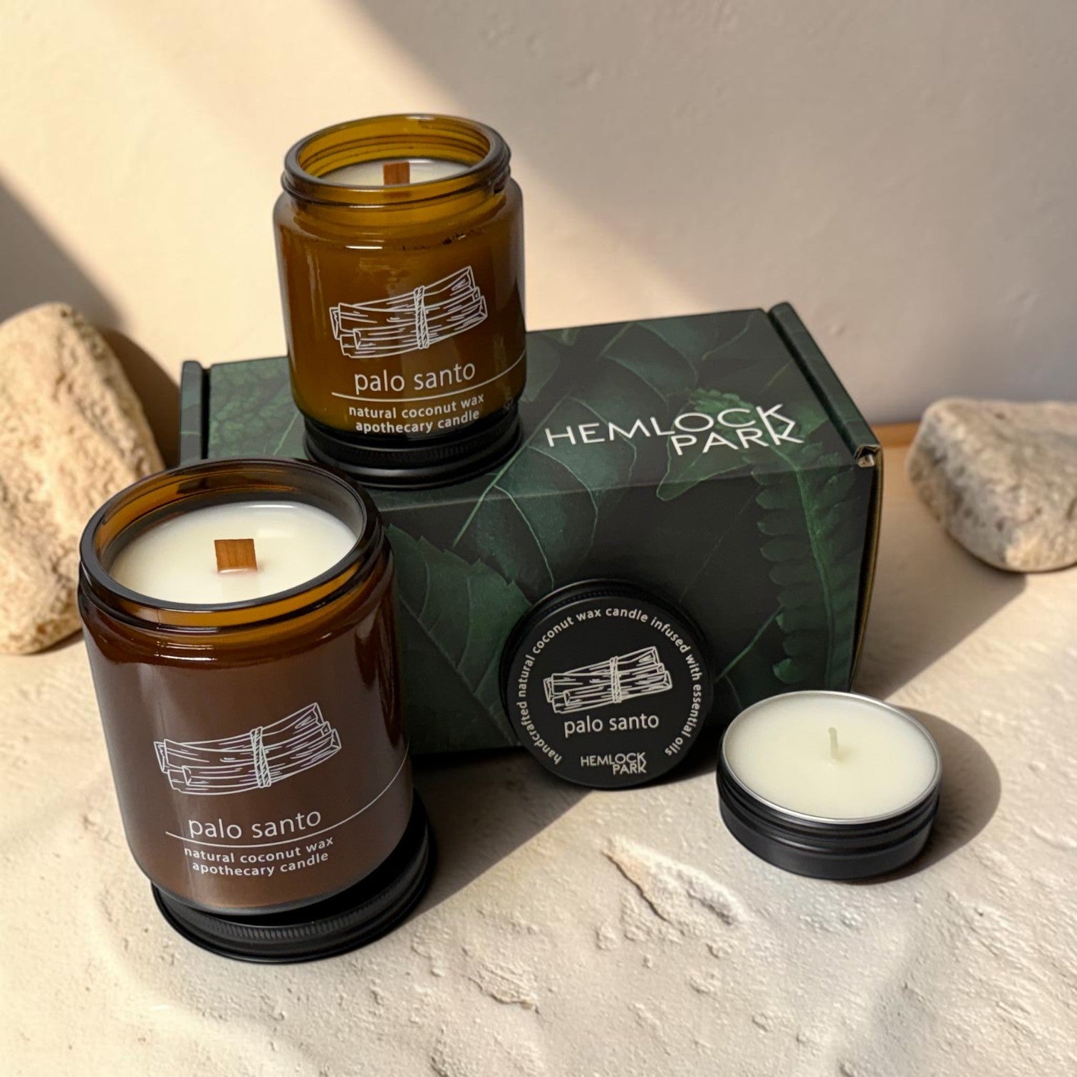 Apothecary Candle Gift Set | Palo Santo