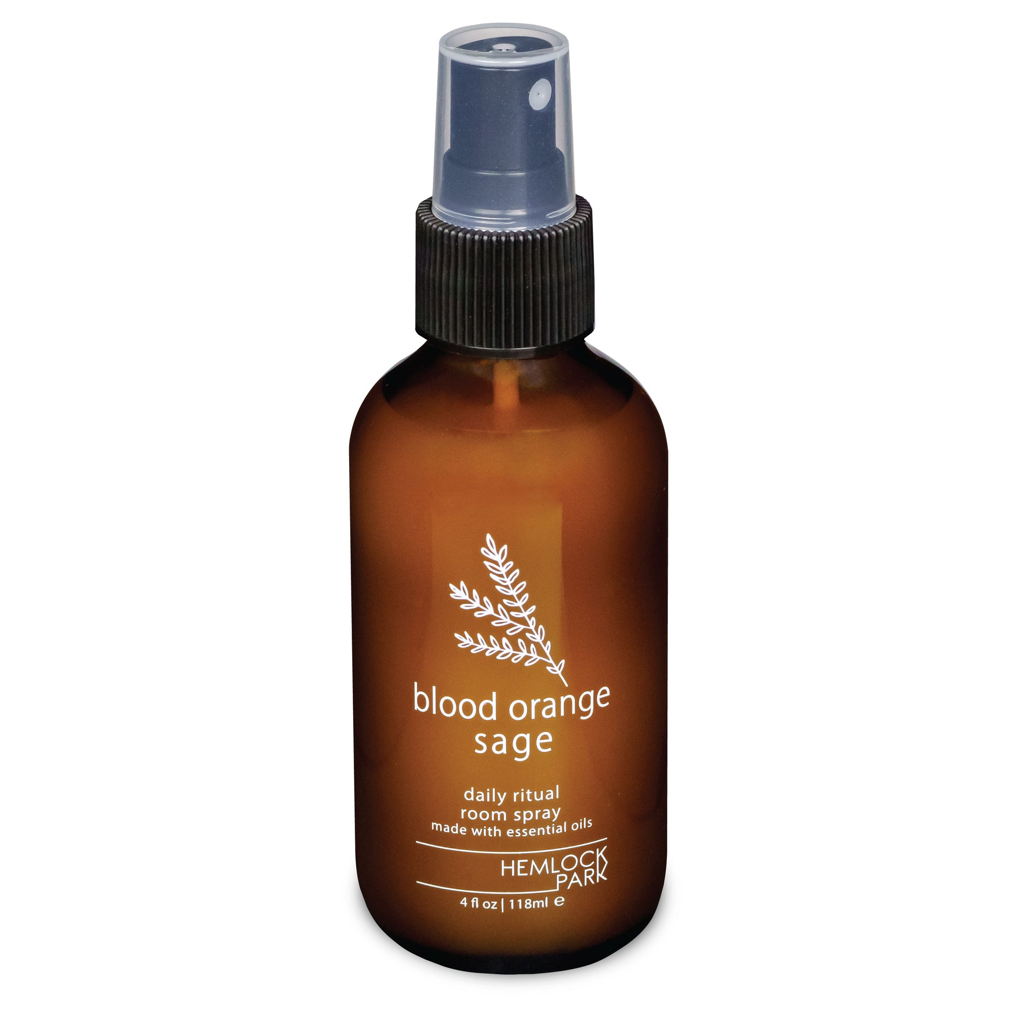 Blood Orange Sage room spray plant-based vegan Hemlock Park 4 oz