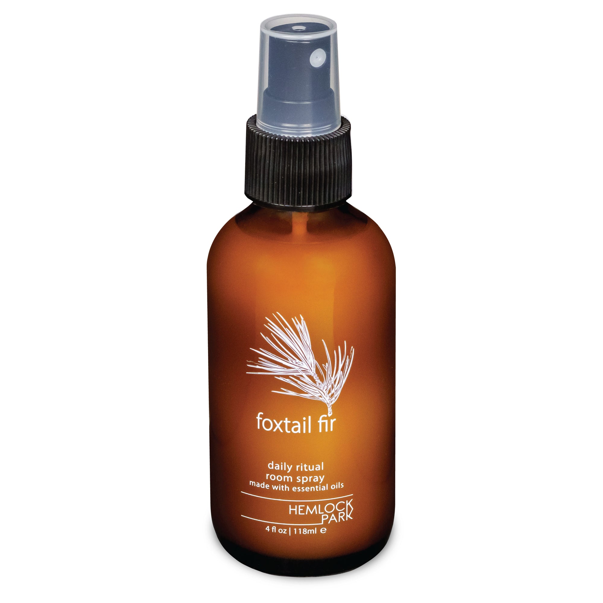 Foxtail Fir room spray plant-based vegan Hemlock Park 4 oz