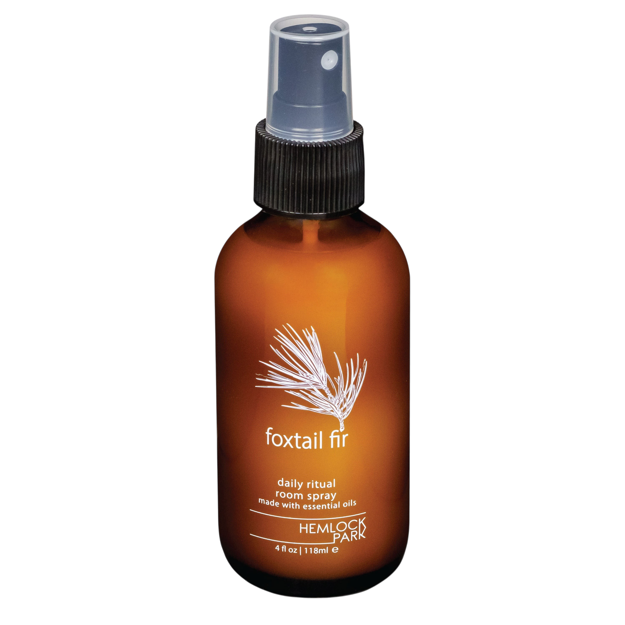 Foxtail Fir room spray plant-based vegan Hemlock Park 4 oz