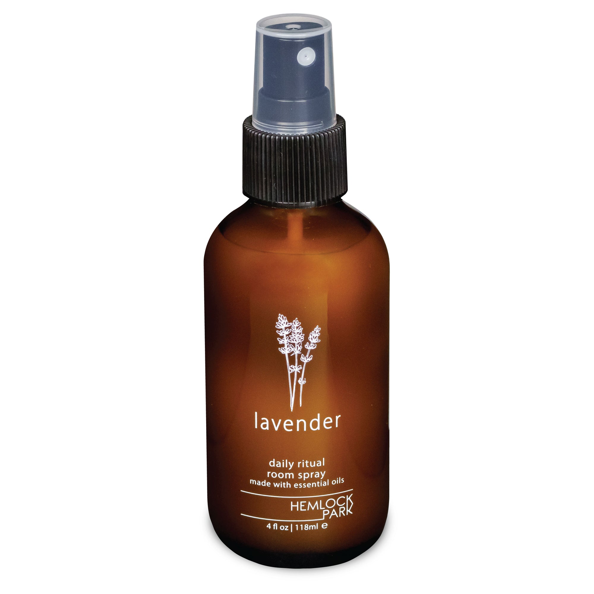 Lavender room spray plant-based vegan Hemlock Park 4 oz