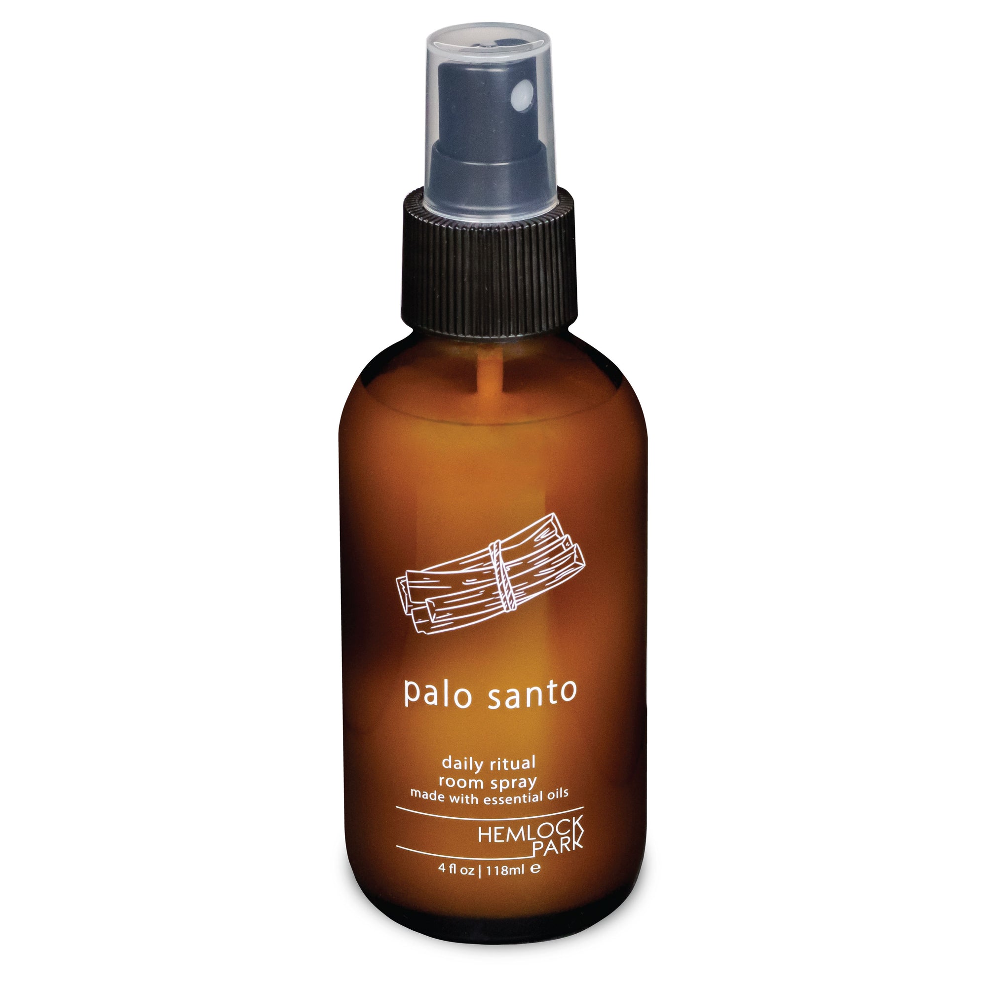 Palo Santo room spray plant-based vegan Hemlock Park 4 oz