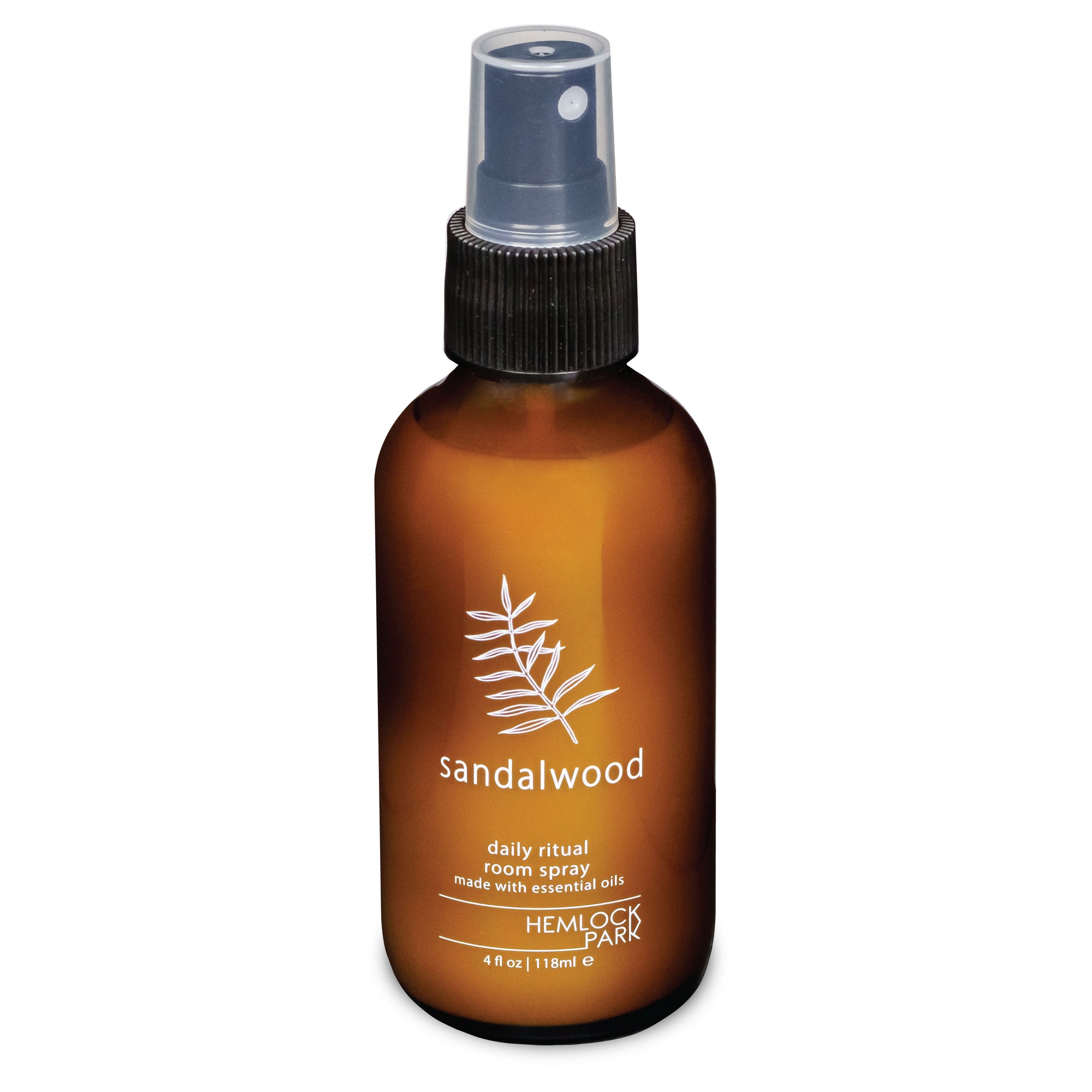 Sandalwood room spray refill plant-based vegan Hemlock Park 16 oz