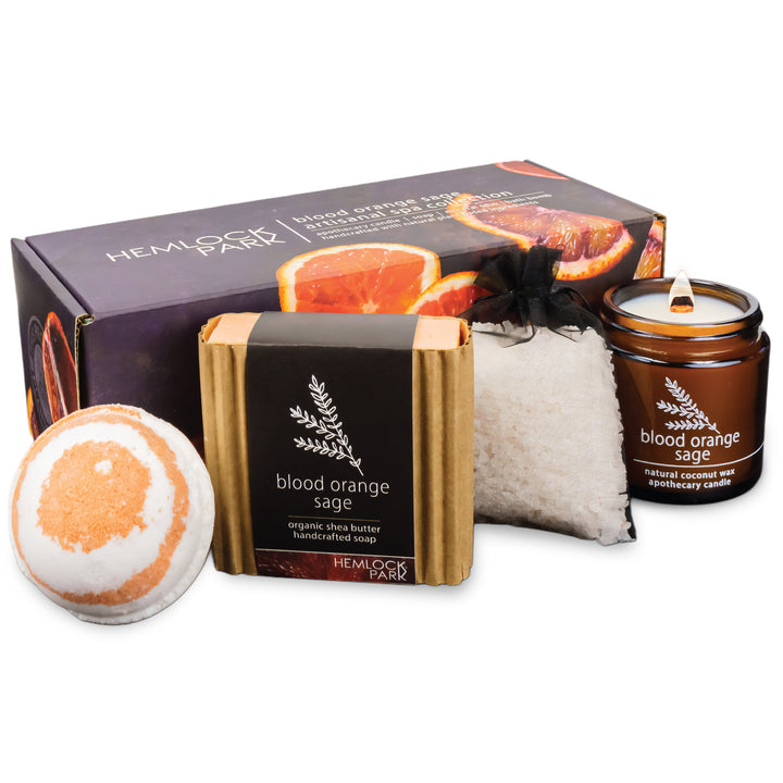 Blood Orange Sage | Artisanal Spa Collection Gift Set