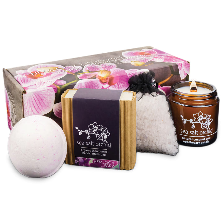 Sea Salt Orchid | Artisanal Spa Collection Gift Set