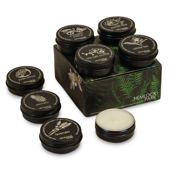 Garden Collection | Travel Size Tea Lights | Set of 8