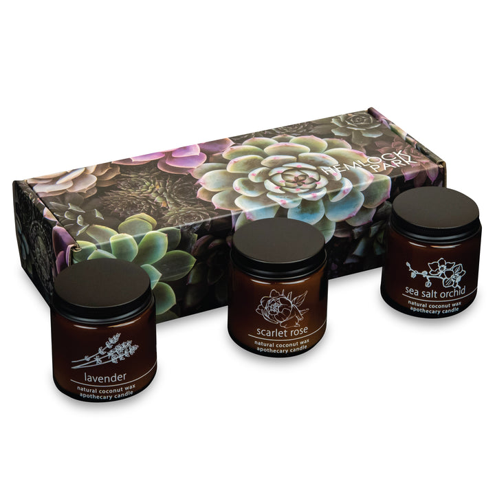 Garden Apothecary Candle Trio