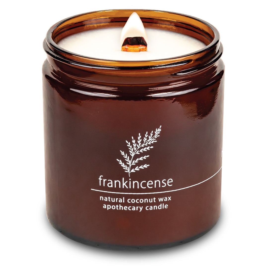 Frankincense | Wood Wick Candle with Natural Coconut Wax