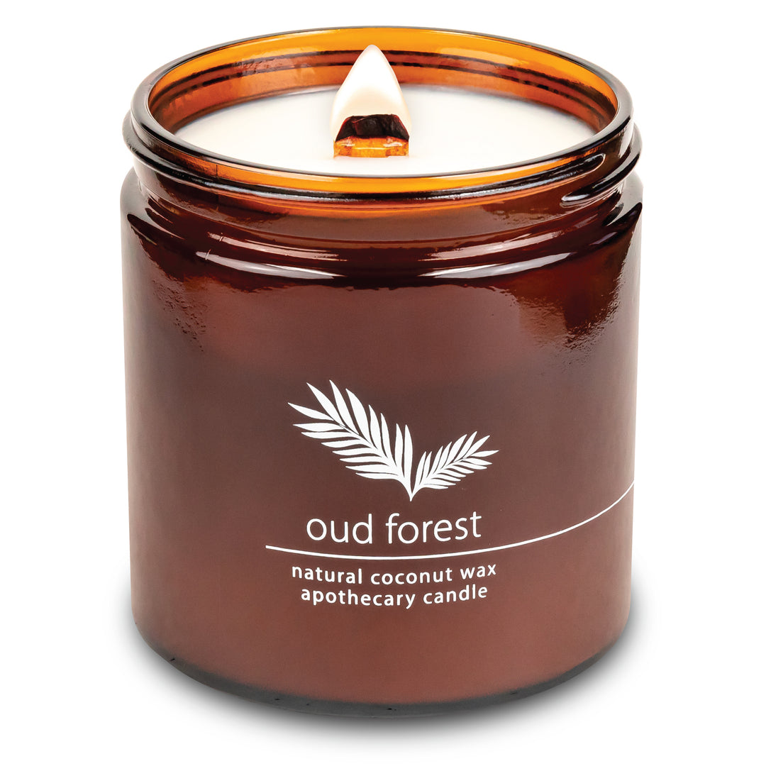 Oud Forest | Wood Wick Candle with Natural Coconut Wax