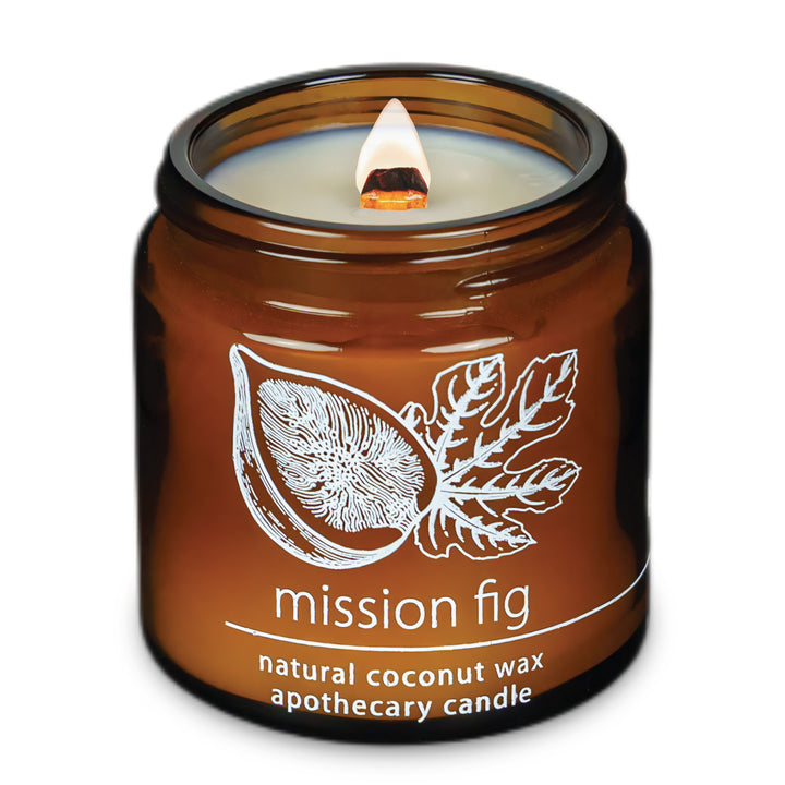 Mission Fig | Wood Wick Candle with Natural Coconut Wax
