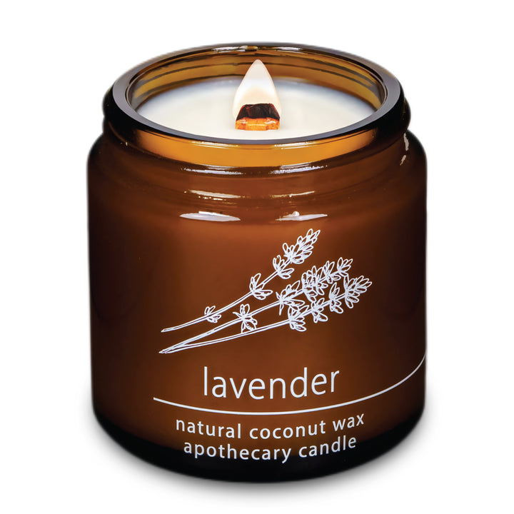 Lavender | Wood Wick Candle with Natural Coconut Wax