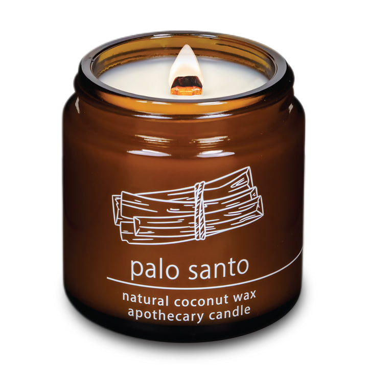 Palo Santo | Wood Wick Candle with Natural Coconut Wax