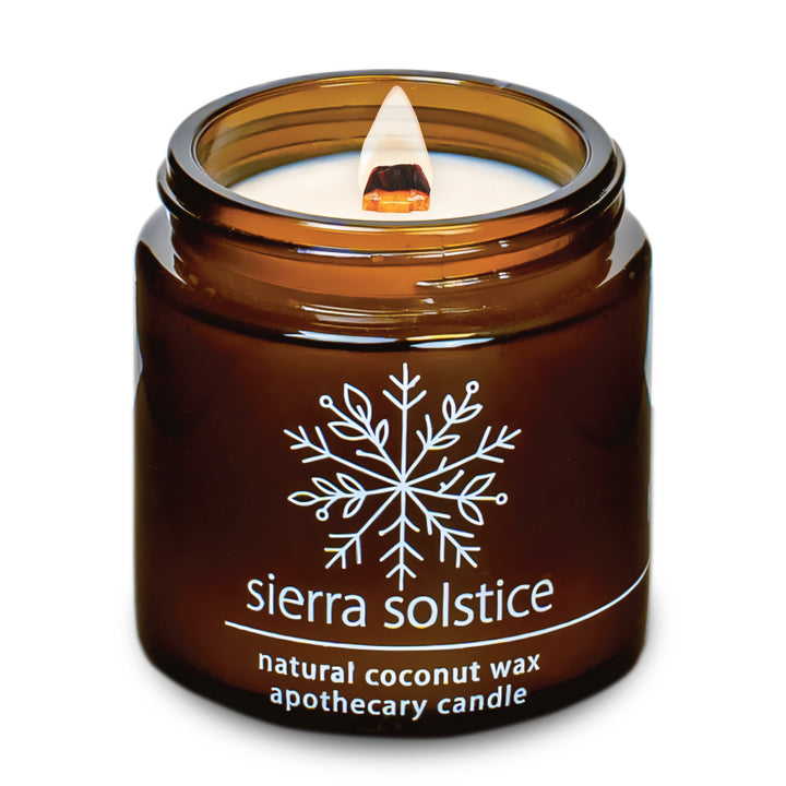 Sierra Solstice | Wood Wick Candle with Natural Coconut Wax