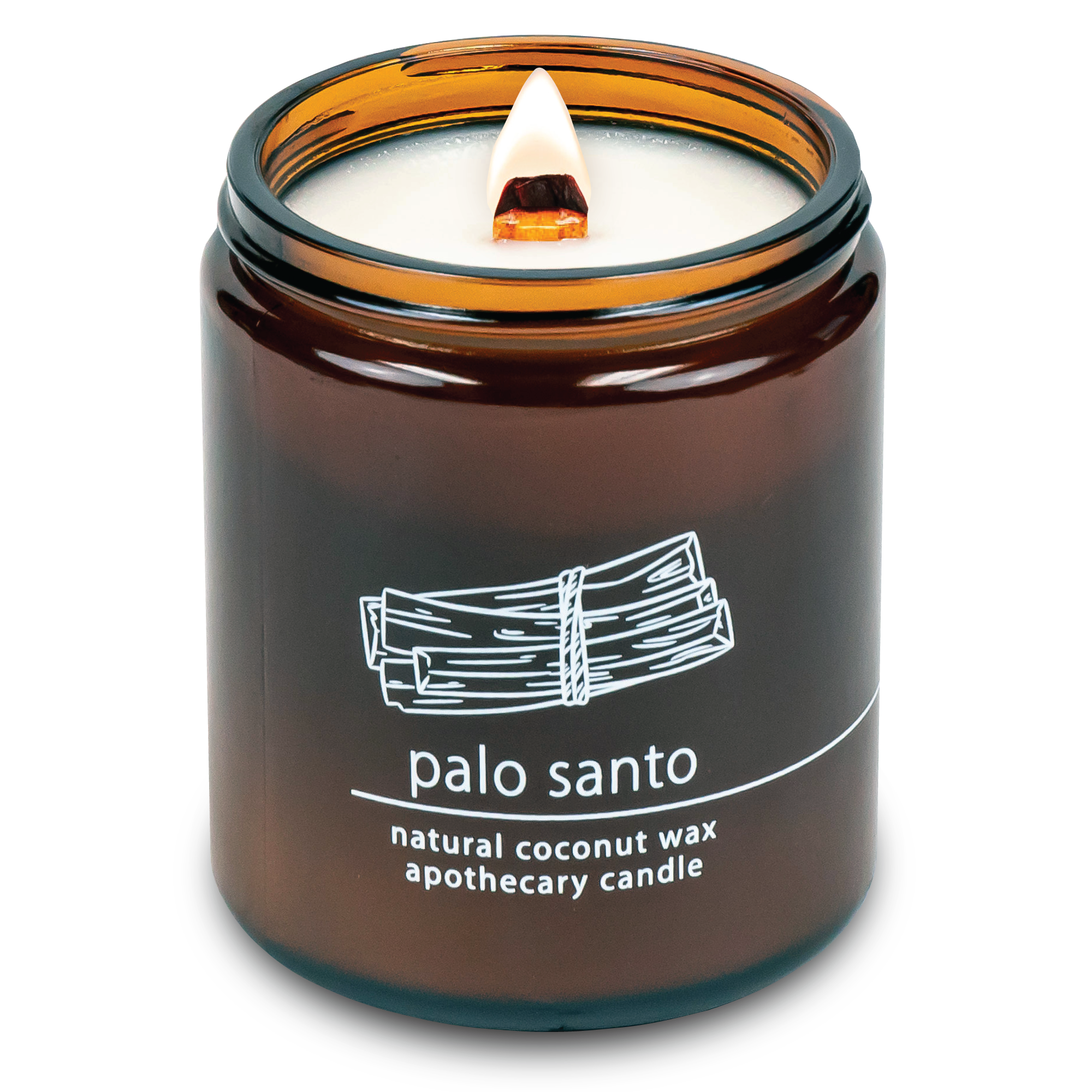 Palo Santo Apothecary Wood Wick Candle