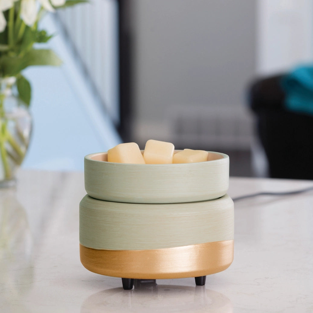 Gold Dipped | 2-in-1 Candle & Wax Melt Warmer