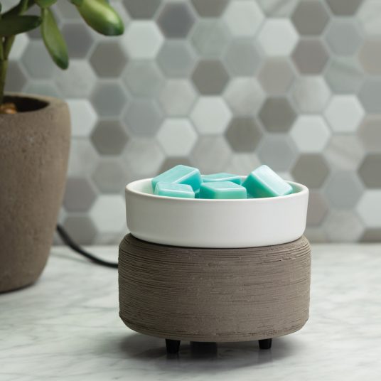 Classic Ceramic | 2-in-1 Candle & Wax Melt Warmer