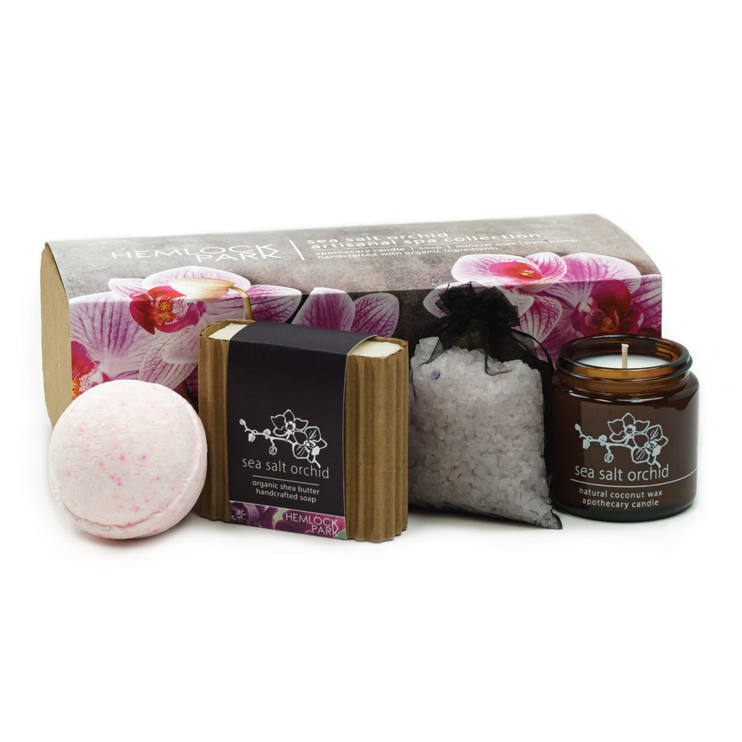 Sea Salt Orchid | Artisanal Spa Collection Gift Set