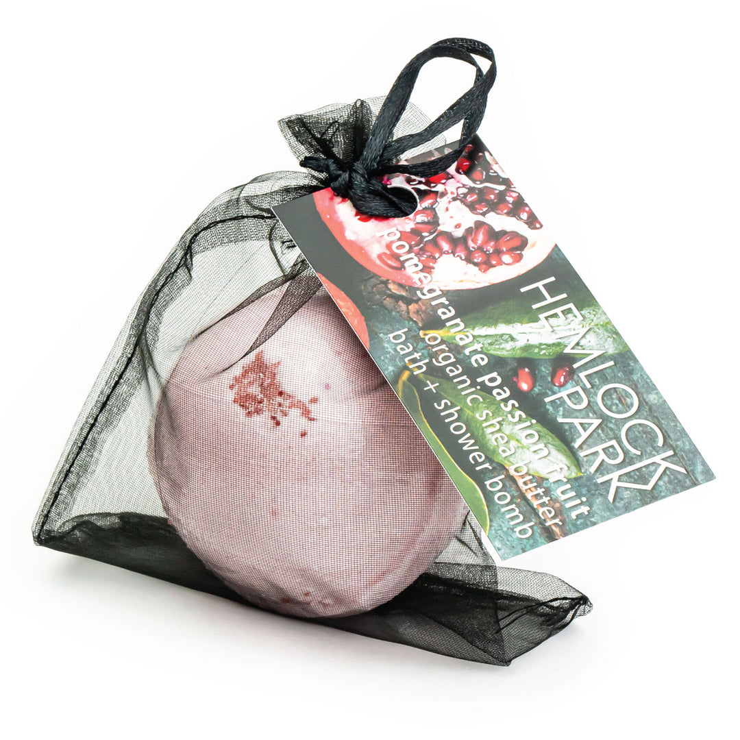 Pomegranate Passion Fruit | Organic Shea Butter Bath Bomb