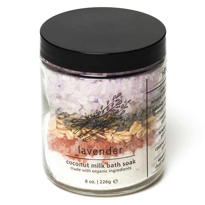 Lavender Coconut Milk Bath Soak