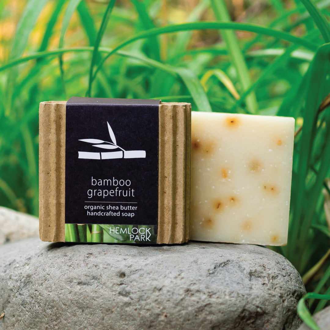 SWAGGA Grapefruit Shea Butter Soap (Bigger Bars!)  All Natural Organic  Vegan Handcrafted Soap with Essential Oils