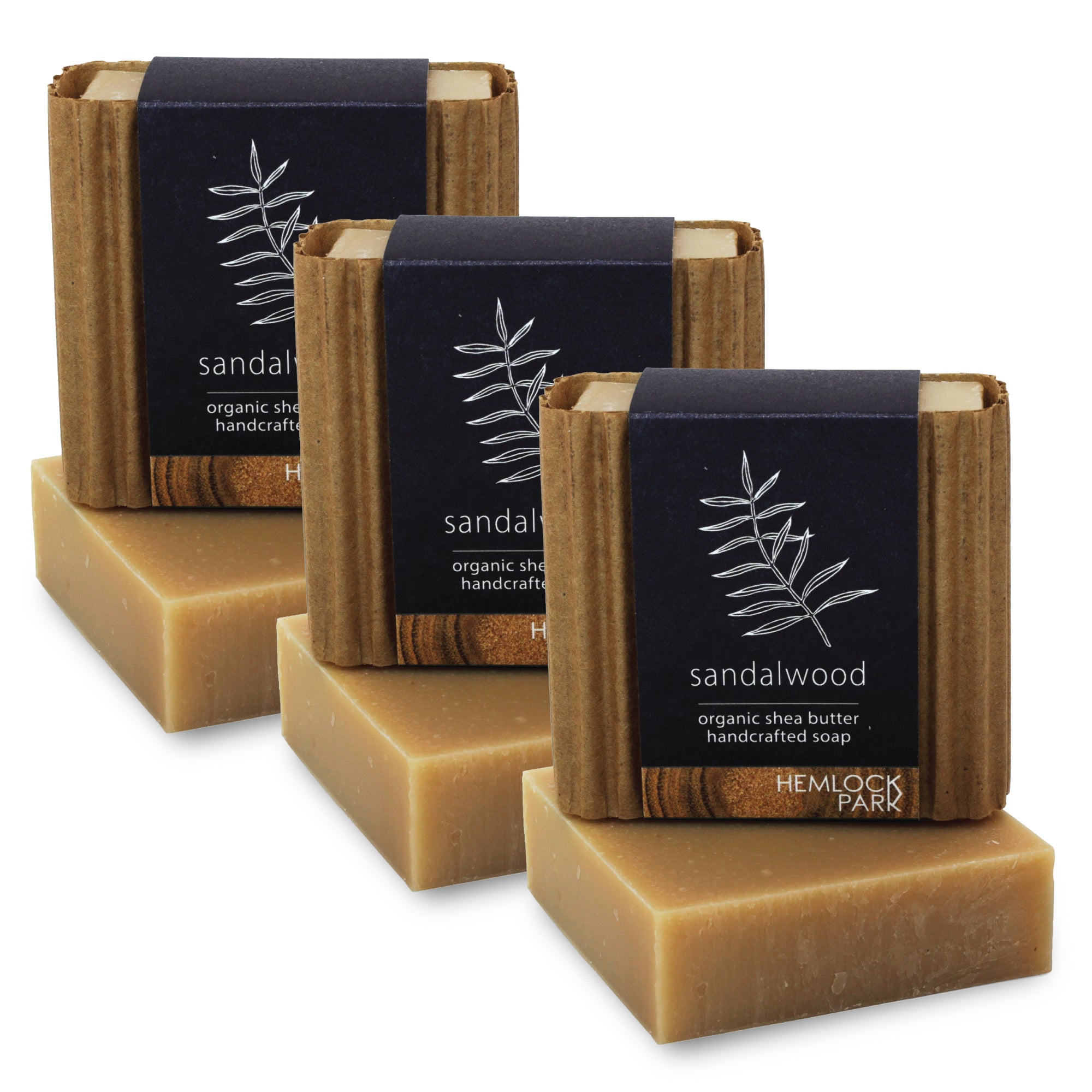 Sandalwood Bar Soap Set
