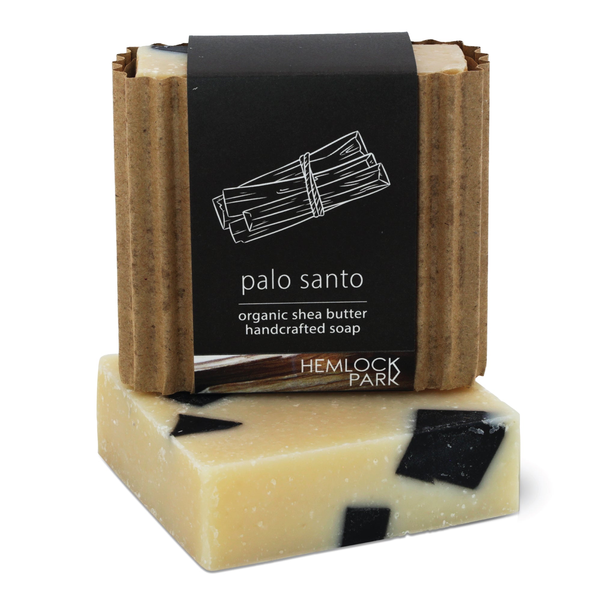 Palo Santo bar soap set 3 pack shea butter plant-based Hemlock Park