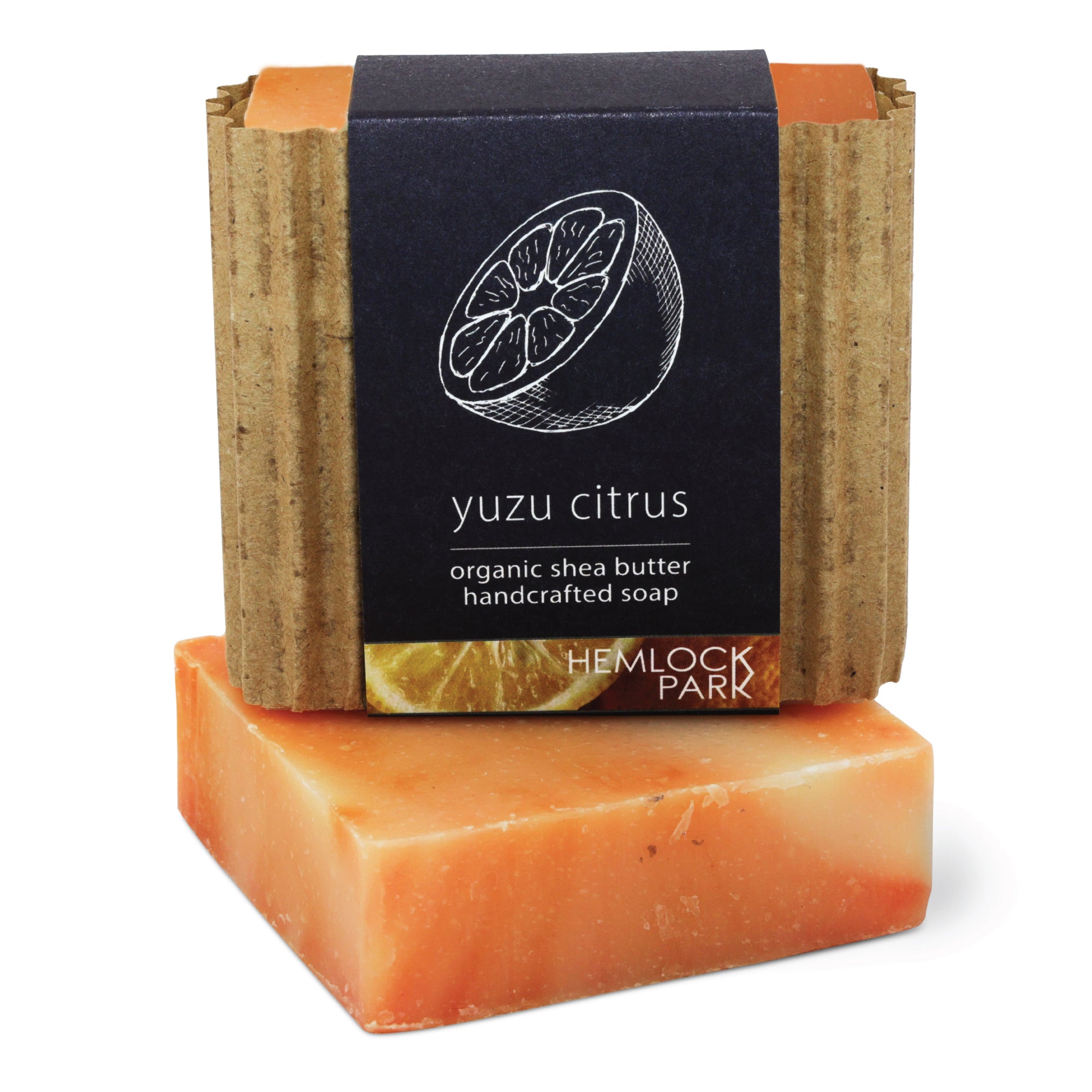 Yuzu bar soap set 3 pack shea butter plant-based Hemlock Park