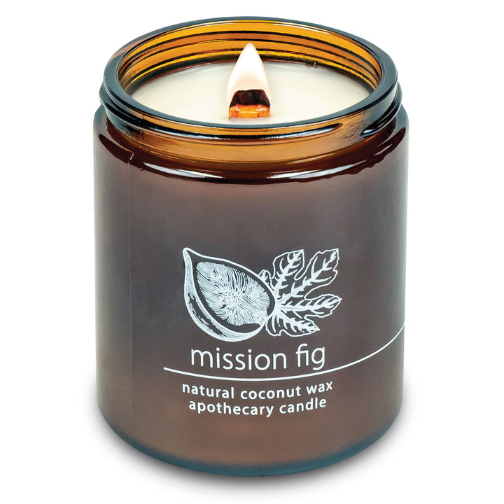 Mission Fig | Wood Wick Candle with Natural Coconut Wax