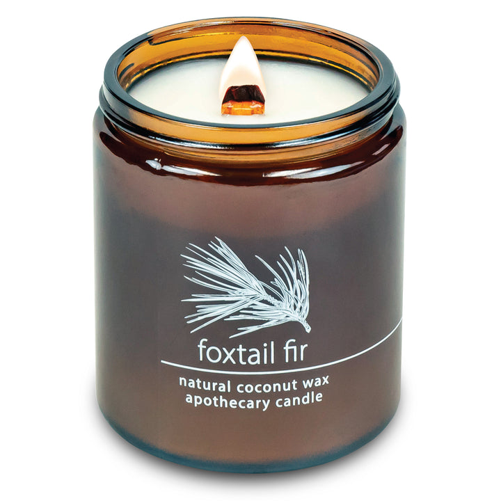 Foxtail Fir | Wood Wick Candle with Natural Coconut Wax