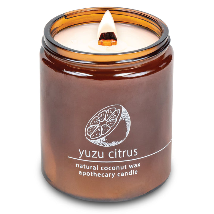 Yuzu Citrus | Wood Wick Candle with Natural Coconut Wax